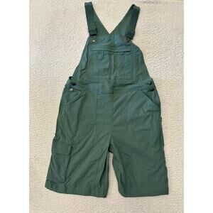 Duluth Trading Co. Womens Heirloom Gardening Short Overalls Medium